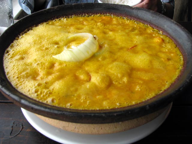 Moqueca de camarão