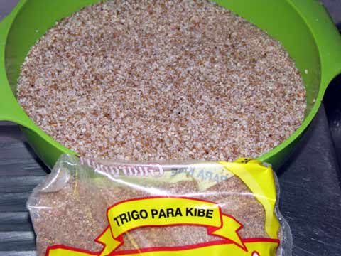 Trigo para kibe